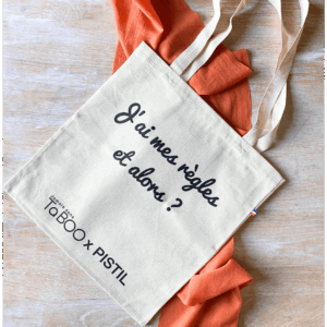 🇫🇷 Tote Bag "J'ai mes règles et alors ?"